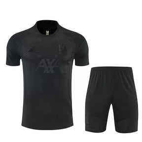 Completino Manica Corta Liverpool 26/27 Uomo Nero | Kit Allenamento