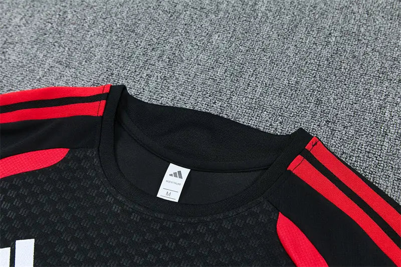Completino Manica Corta Manchester United 26/27 Uomo Nero | Kit Allenamento