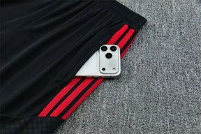 Completino Manica Corta Manchester United 26/27 Uomo Nero | Kit Allenamento