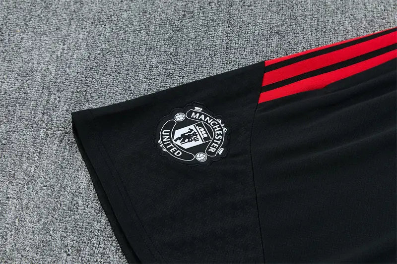 Completino Manica Corta Manchester United 26/27 Uomo Nero | Kit Allenamento