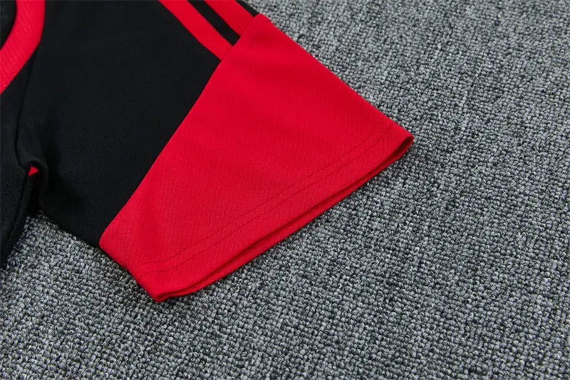 Completino Manica Corta Manchester United 26/27 Uomo Nero | Kit Allenamento