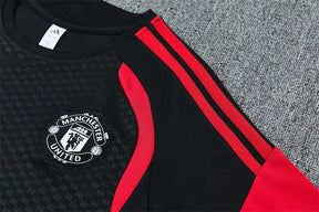 Completino Manica Corta Manchester United 26/27 Uomo Nero | Kit Allenamento