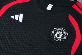 Completino Manica Corta Manchester United 26/27 Uomo Nero | Kit Allenamento