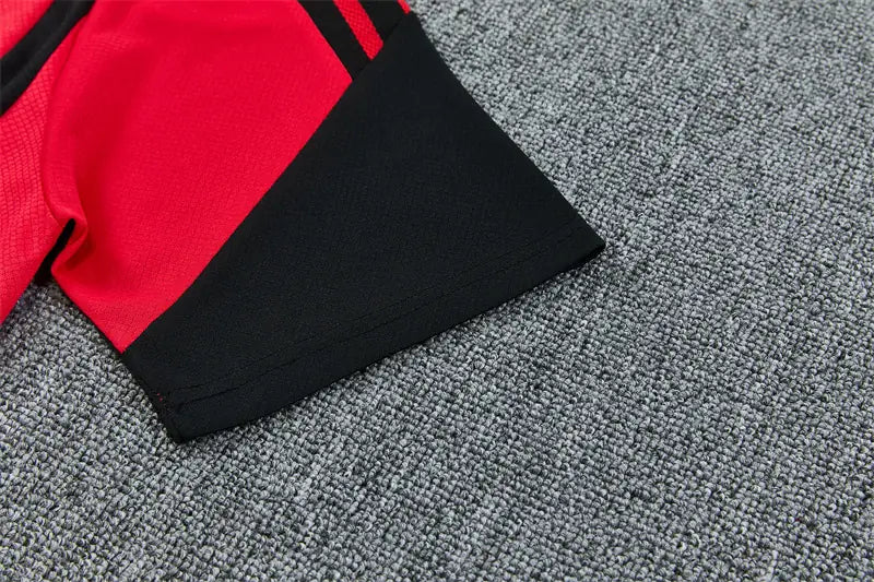 Completino Manica Corta Manchester United 26/27 Uomo Rosso | Kit Allenamento