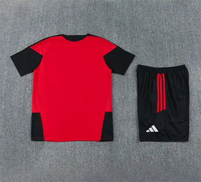 Completino Manica Corta Manchester United 26/27 Uomo Rosso | Kit Allenamento