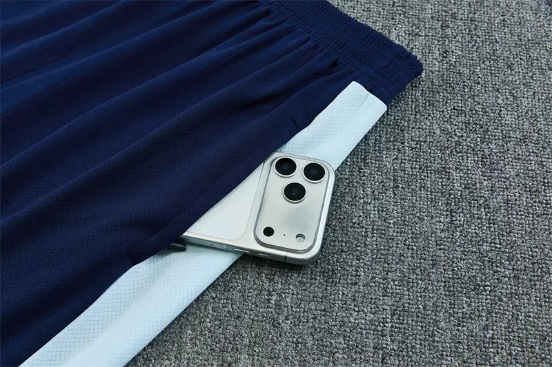 Completino Manica Corta Manchster City 26/27 Uomo Azzurro e Blu Navy | Kit Allenamento