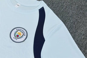 Completino Manica Corta Manchster City 26/27 Uomo Azzurro e Blu Navy | Kit Allenamento