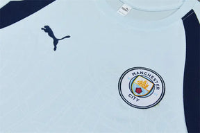 Completino Manica Corta Manchster City 26/27 Uomo Azzurro e Blu Navy | Kit Allenamento