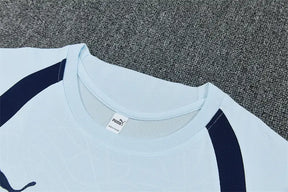 Completino Manica Corta Manchster City 26/27 Uomo Azzurro e Blu Navy | Kit Allenamento