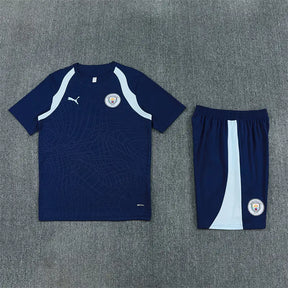 Completino Manica Corta Manchster City 26/27 Uomo Blu Navy | Kit Allenamento