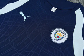 Completino Manica Corta Manchster City 26/27 Uomo Blu Navy | Kit Allenamento