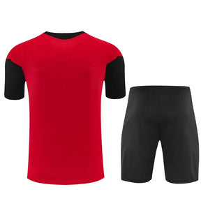 Completino Manica Corta Manchster United 2026 Uomo Rosso | Kit Allenamento
