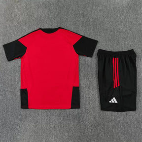 Completino Manica Corta Manchster United 2026 Uomo Rosso | Kit Allenamento