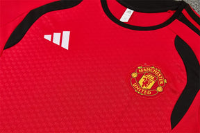 Completino Manica Corta Manchster United 2026 Uomo Rosso | Kit Allenamento