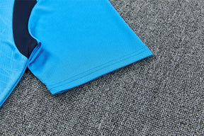 Completino Manica Corta Marseille 26/27 Uomo Azzurro | Kit Allenamento