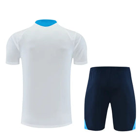 Completino Manica Corta Marseille 26/27 Uomo Bianco | Kit Allenamento