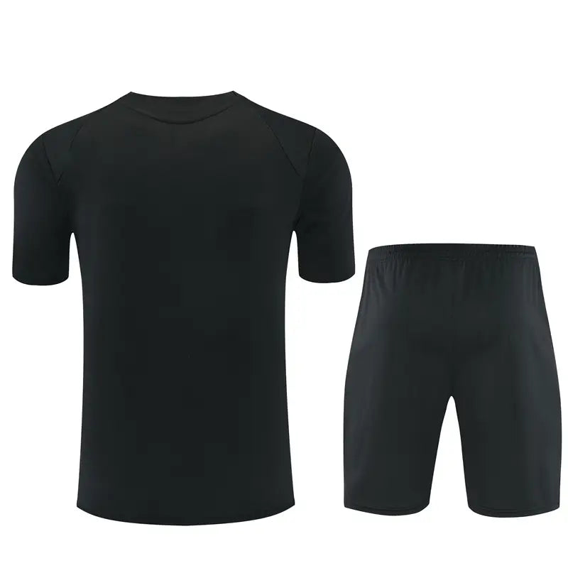 Completino Manica Corta Milan 26/27 Uomo Nero | Kit Allenamento