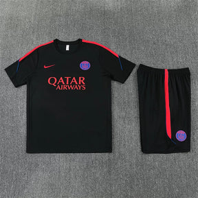 Completino Manica Corta Paris 26/27 Uomo Nero | Kit Allenamento