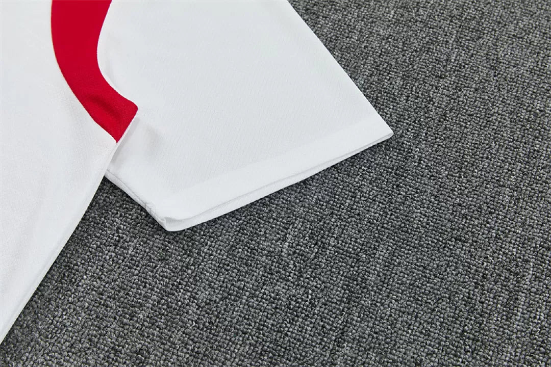 Completino Manica Corta Portogallo 2026 Uomo Bianco | Kit Allenamento