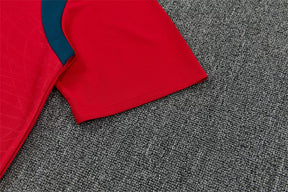 Completino Manica Corta Portogallo 2026 Uomo Rosso | Kit Allenamento
