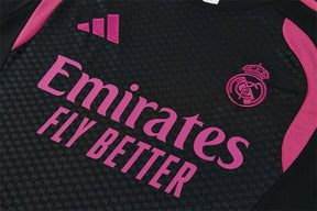 Completino Manica Corta Real Madrid 26/27 Uomo Nero | Kit Allenamento