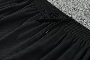 Completino Manica Corta Real Madrid 26/27 Uomo Nero | Kit Allenamento