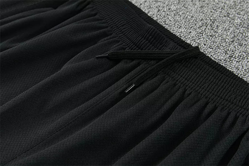 Completino Manica Corta Real Madrid 26/27 Uomo Nero | Kit Allenamento