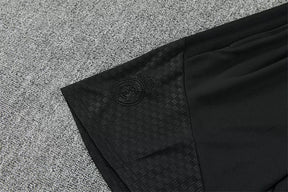 Completino Manica Corta Real Madrid 26/27 Uomo Nero | Kit Allenamento