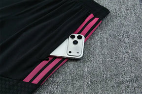 Completino Manica Corta Real Madrid 26/27 Uomo Nero | Kit Allenamento