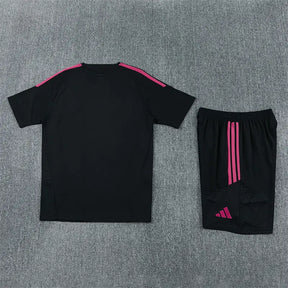 Completino Manica Corta Real Madrid 26/27 Uomo Nero | Kit Allenamento