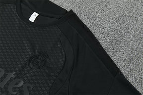 Completino Manica Corta Real Madrid 26/27 Uomo Nero | Kit Allenamento