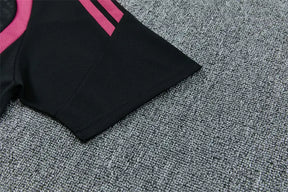 Completino Manica Corta Real Madrid 26/27 Uomo Nero | Kit Allenamento