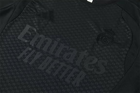 Completino Manica Corta Real Madrid 26/27 Uomo Nero | Kit Allenamento