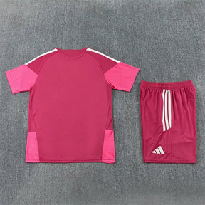 Completino Manica Corta Real Madrid 26/27 Uomo Rosa | Kit Allenamento