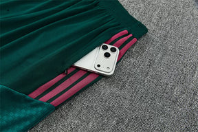 Completino Manica Corta Real Madrid 26/27 Uomo Verde | Kit Allenamento