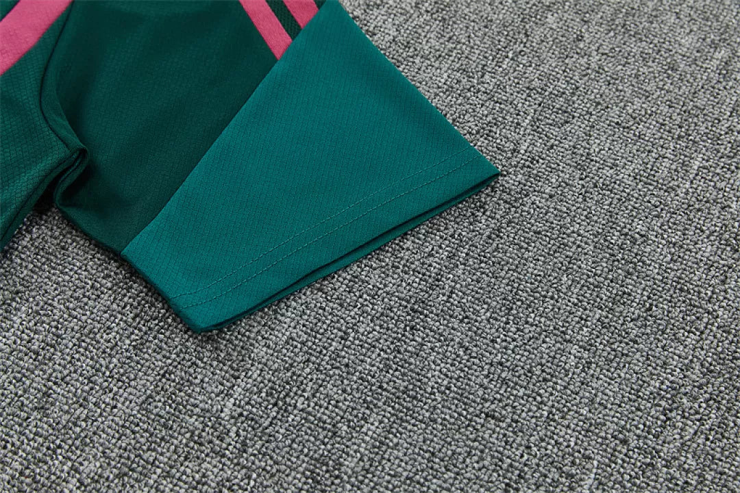 Completino Manica Corta Real Madrid 26/27 Uomo Verde | Kit Allenamento