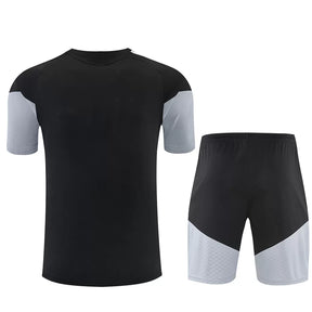 Completino Manica Corta Spagna 2026 Uomo Nero | Kit Allenamento