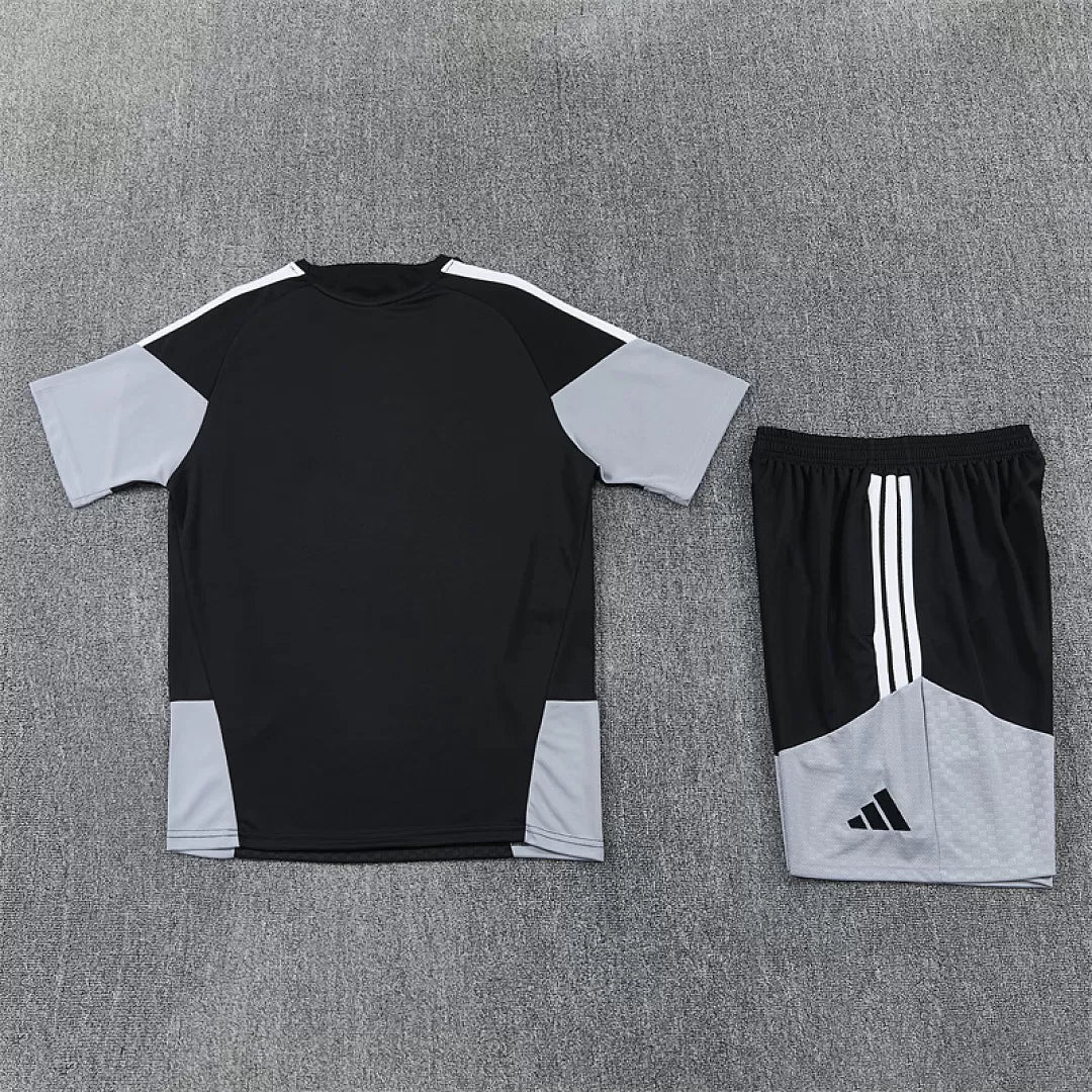 Completino Manica Corta Spagna 2026 Uomo Nero | Kit Allenamento