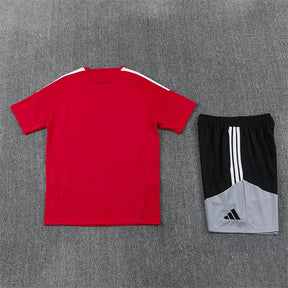 Completino Manica Corta Spagna 2026 Uomo Rosso | Kit Allenamento