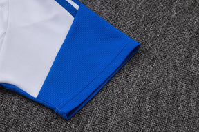 Completino Polo 26/27 Uomo Bianco e Blu | Kit Allenamento