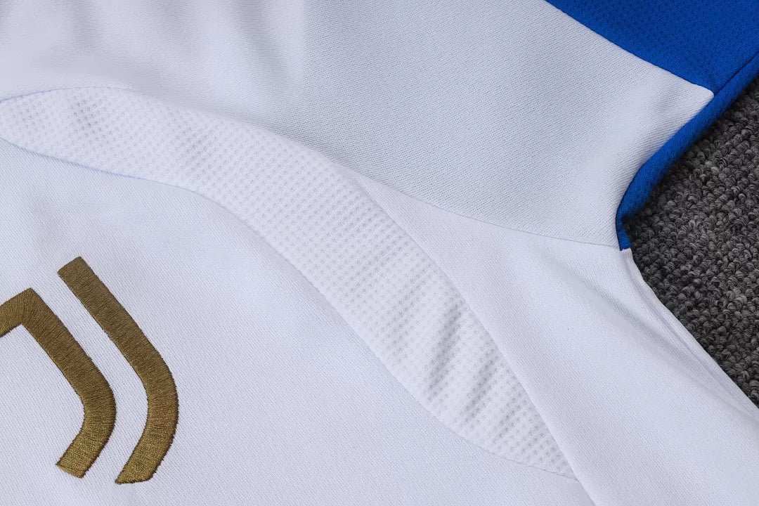Completino Polo 26/27 Uomo Bianco e Blu | Kit Allenamento
