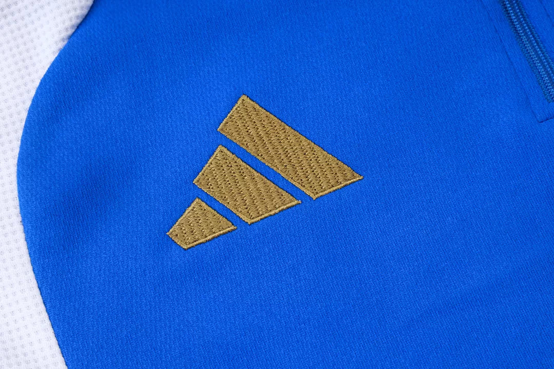 Completino Polo 26/27 Uomo Blu Elettrico | Kit Allenamento