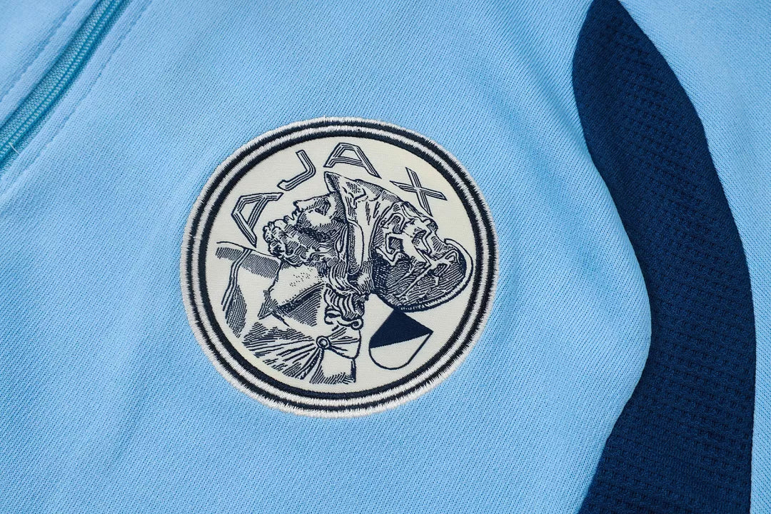 Completino Polo Ajax 26/27 Uomo Azzurro | Kit Allenamento