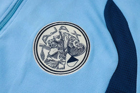 Completino Polo Ajax 26/27 Uomo Azzurro | Kit Allenamento