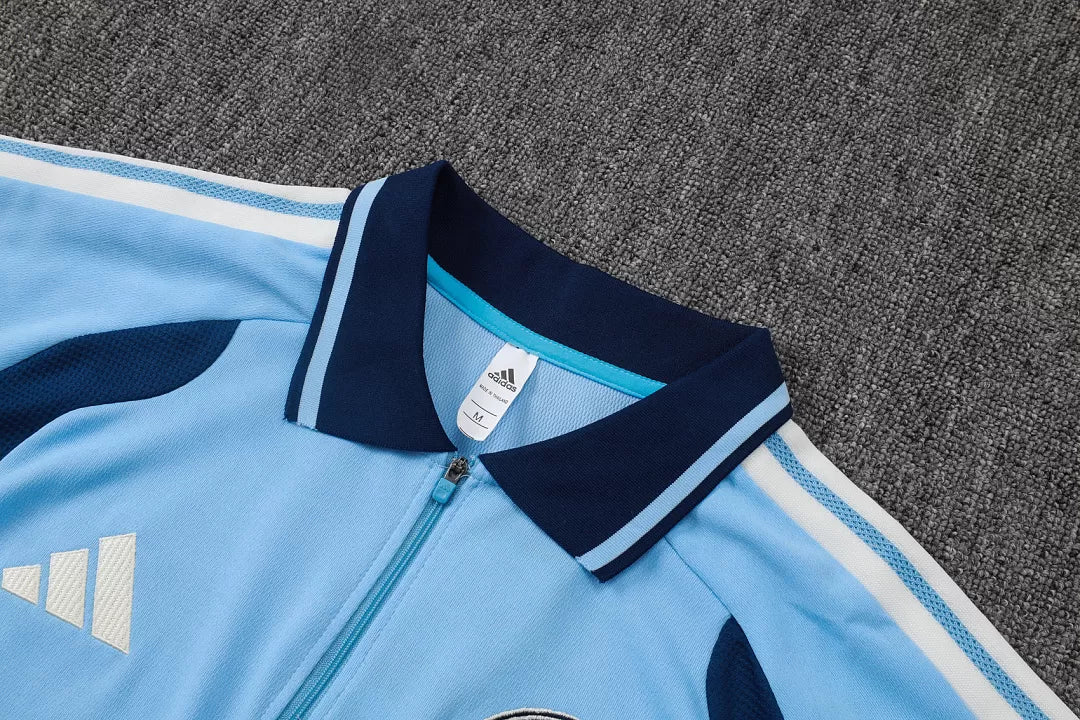 Completino Polo Ajax 26/27 Uomo Azzurro | Kit Allenamento