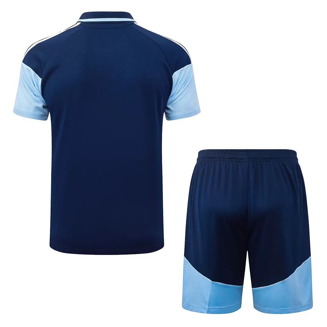 Completino Polo Ajax 26/27 Uomo Blu Navy | Kit Allenamento