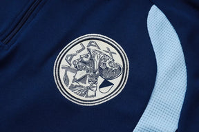 Completino Polo Ajax 26/27 Uomo Blu Navy | Kit Allenamento