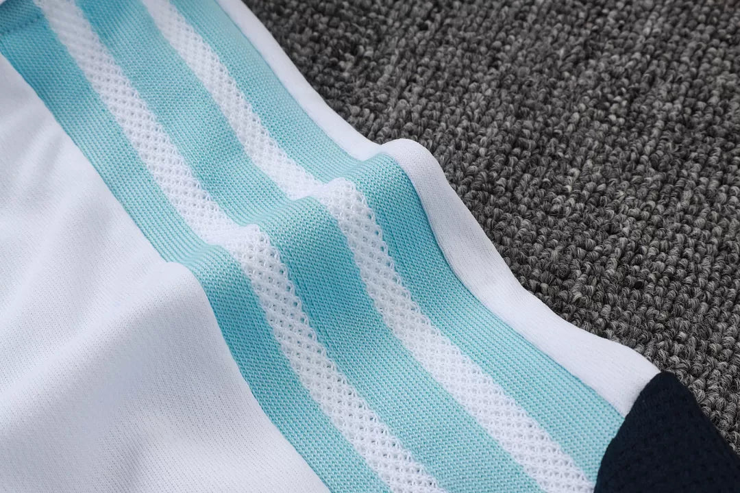 Completino Polo Argentina 2026 Uomo Bianco | Kit Allenamento