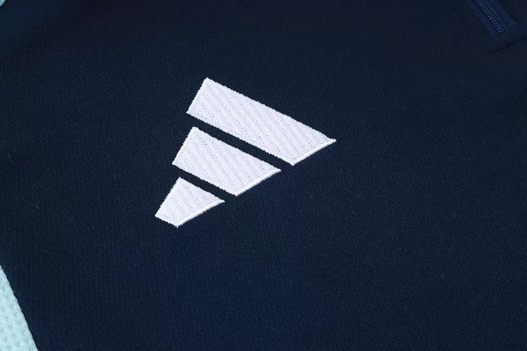 Completino Polo Argentina 2026 Uomo Blu Navy e Azzurro | Kit Allenamento