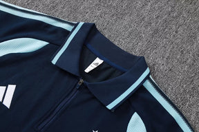 Completino Polo Argentina 2026 Uomo Blu Navy e Azzurro | Kit Allenamento